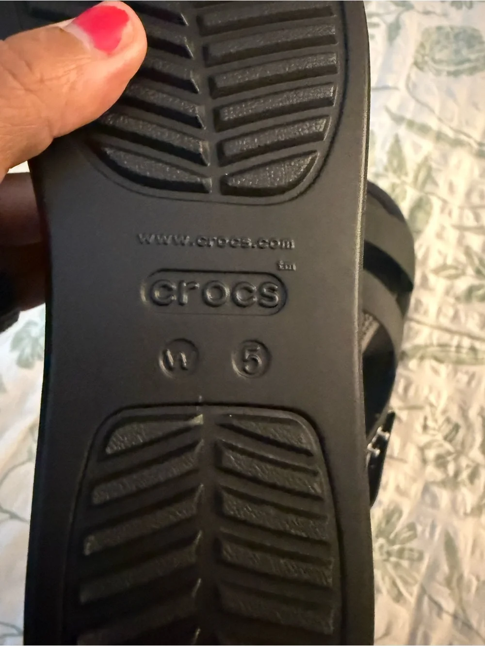 Crocs platform sandal